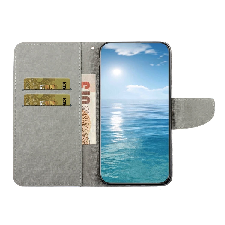 Colored Drawing Pattern Flip Leather Phone Case, For Xiaomi Redmi Note 12 Pro 5G/Poco X5 Pro