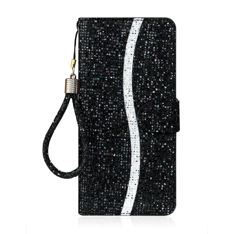 Glitter Powder Filp Leather Phone Case, For Samsung Galaxy A24 4G, For Samsung Galaxy A34 5G, For Samsung Galaxy A54 5G
