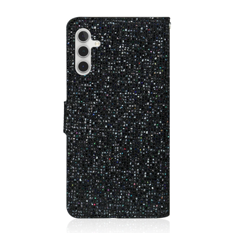 Glitter Powder Filp Leather Phone Case, For Samsung Galaxy A24 4G, For Samsung Galaxy A34 5G, For Samsung Galaxy A54 5G