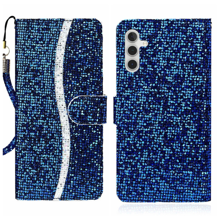 Glitter Powder Filp Leather Phone Case, For Samsung Galaxy A24 4G, For Samsung Galaxy A34 5G, For Samsung Galaxy A54 5G