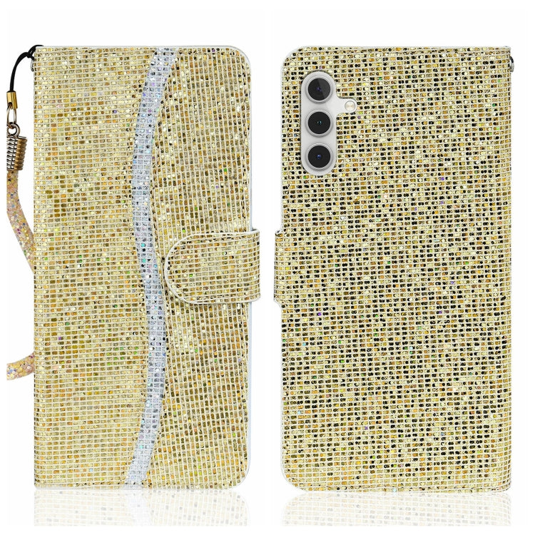 Glitter Powder Filp Leather Phone Case, For Samsung Galaxy A24 4G, For Samsung Galaxy A34 5G, For Samsung Galaxy A54 5G
