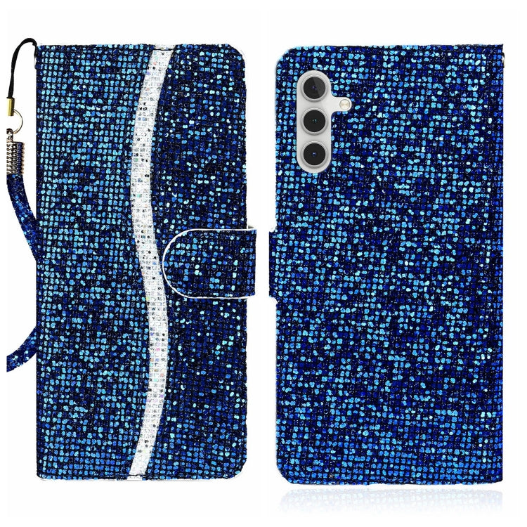 Glitter Powder Filp Leather Phone Case, For Samsung Galaxy A24 4G, For Samsung Galaxy A34 5G, For Samsung Galaxy A54 5G