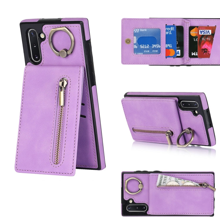 Retro Ring and Zipper RFID Card Slot Phone Case, For Samsung Galaxy S20, For Samsung Galaxy S20+, For Samsung Galaxy S20 Ultra, For Samsung Galaxy S20 FE, For Samsung Galaxy Note20, For Samsung Galaxy Note20 Ultra, For Samsung Galaxy Note10            ...