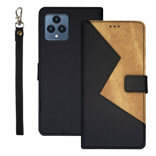 idewei Two-color Splicing Leather Phone Case, For T-Mobile REVVL 6 5G, For Motorola Moto G23/G13, For Motorola Moto G73, For OPPO A78 5G Global/A58x/A58 5G, For Realme C55 4G, For Realme GT3 5G Global/GT Neo 5 5G, For Sharp Rouvo V, For Ulefone Note 14...