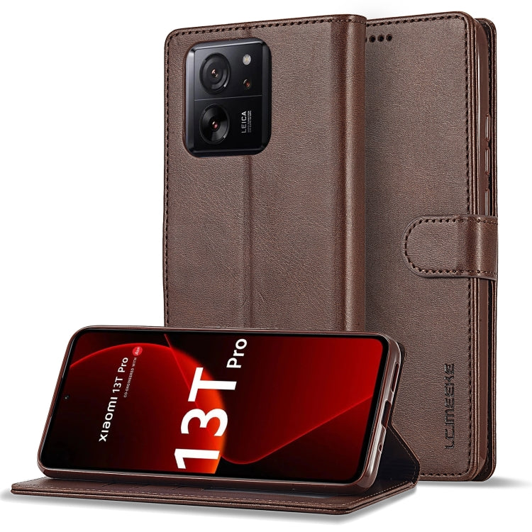 LC.IMEEKE Calf Texture Leather Phone Case, For Xiaomi Redmi A3, For Xiaomi Redmi Note 13 Pro 4G, For Xiaomi Redmi Note 13 4G, For Xiaomi Redmi 13C 4G/5G/Poco C65, For Xiaomi Poco X6 Pro, For Xiaomi Redmi Note 13 5G, For Xiaomi Redmi Note 13 Pro+       ...