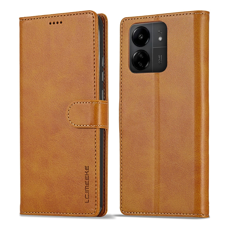 LC.IMEEKE Calf Texture Leather Phone Case, For Xiaomi Redmi A3, For Xiaomi Redmi Note 13 Pro 4G, For Xiaomi Redmi Note 13 4G, For Xiaomi Redmi 13C 4G/5G/Poco C65, For Xiaomi Poco X6 Pro, For Xiaomi Redmi Note 13 5G, For Xiaomi Redmi Note 13 Pro+       ...