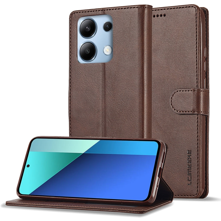 LC.IMEEKE Calf Texture Leather Phone Case, For Xiaomi Redmi A3, For Xiaomi Redmi Note 13 Pro 4G, For Xiaomi Redmi Note 13 4G, For Xiaomi Redmi 13C 4G/5G/Poco C65, For Xiaomi Poco X6 Pro, For Xiaomi Redmi Note 13 5G, For Xiaomi Redmi Note 13 Pro+       ...