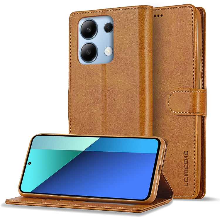 LC.IMEEKE Calf Texture Leather Phone Case, For Xiaomi Redmi A3, For Xiaomi Redmi Note 13 Pro 4G, For Xiaomi Redmi Note 13 4G, For Xiaomi Redmi 13C 4G/5G/Poco C65, For Xiaomi Poco X6 Pro, For Xiaomi Redmi Note 13 5G, For Xiaomi Redmi Note 13 Pro+       ...