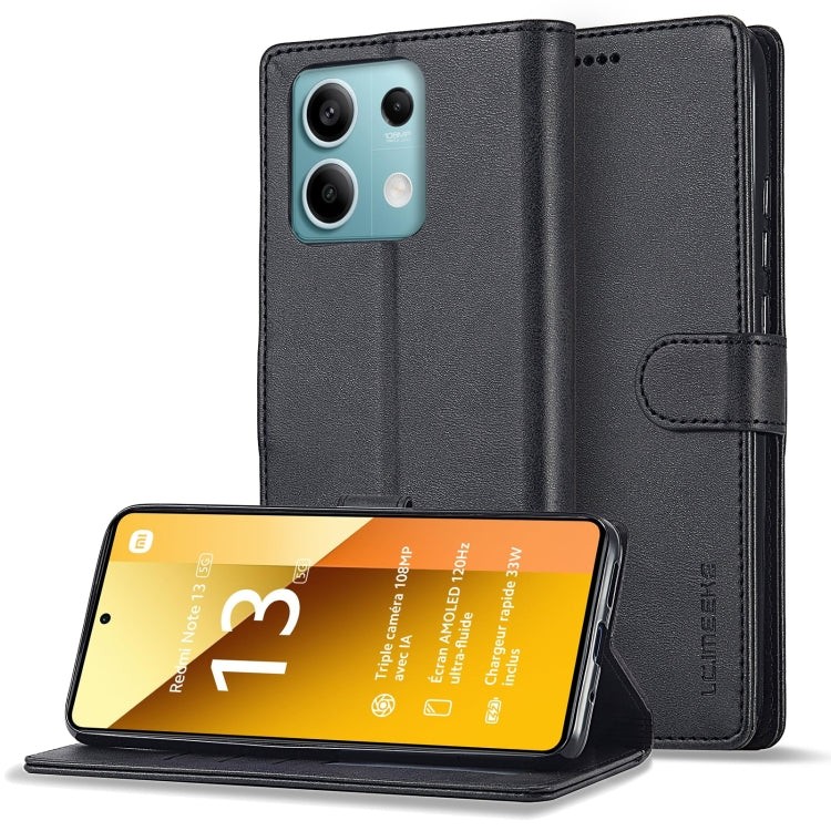 LC.IMEEKE Calf Texture Leather Phone Case, For Xiaomi Redmi A3, For Xiaomi Redmi Note 13 Pro 4G, For Xiaomi Redmi Note 13 4G, For Xiaomi Redmi 13C 4G/5G/Poco C65, For Xiaomi Poco X6 Pro, For Xiaomi Redmi Note 13 5G, For Xiaomi Redmi Note 13 Pro+       ...