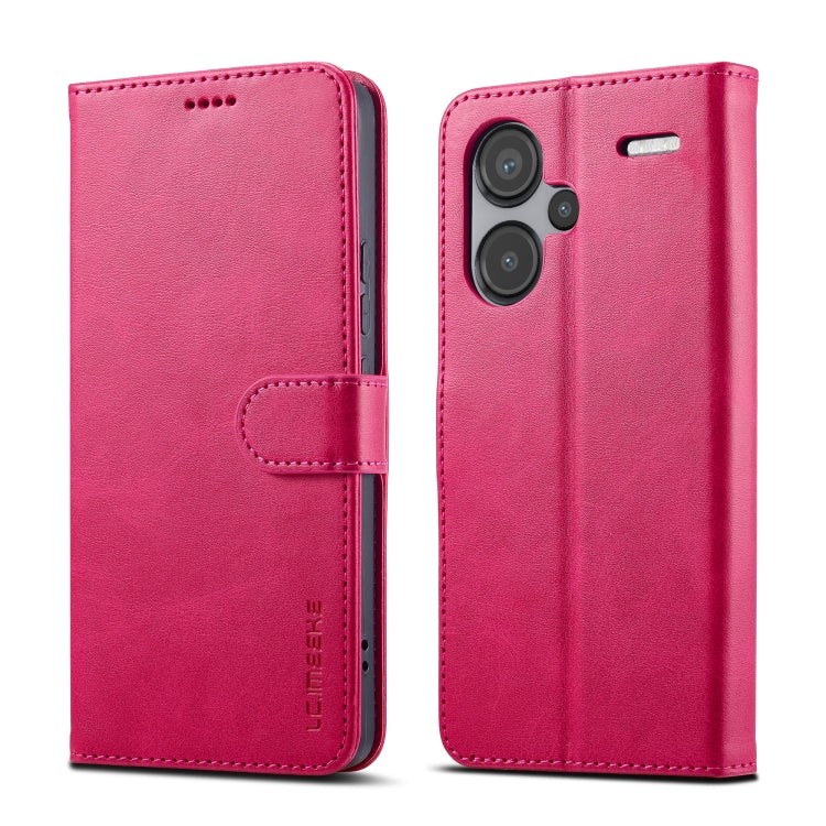 LC.IMEEKE Calf Texture Leather Phone Case, For Xiaomi Redmi A3, For Xiaomi Redmi Note 13 Pro 4G, For Xiaomi Redmi Note 13 4G, For Xiaomi Redmi 13C 4G/5G/Poco C65, For Xiaomi Poco X6 Pro, For Xiaomi Redmi Note 13 5G, For Xiaomi Redmi Note 13 Pro+       ...