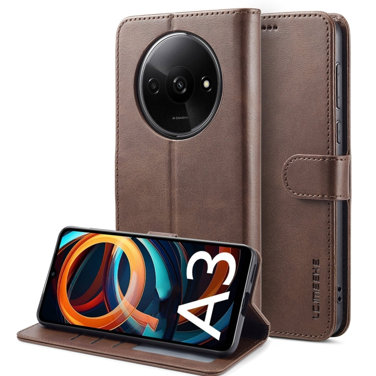 LC.IMEEKE Calf Texture Leather Phone Case, For Xiaomi Redmi A3, For Xiaomi Redmi Note 13 Pro 4G, For Xiaomi Redmi Note 13 4G, For Xiaomi Redmi 13C 4G/5G/Poco C65, For Xiaomi Poco X6 Pro, For Xiaomi Redmi Note 13 5G, For Xiaomi Redmi Note 13 Pro+       ...