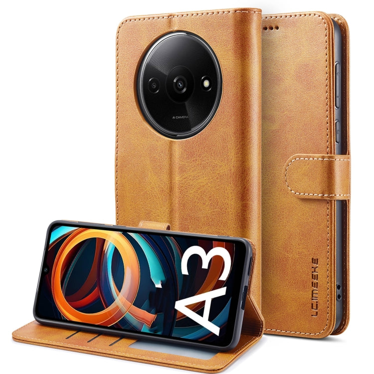 LC.IMEEKE Calf Texture Leather Phone Case, For Xiaomi Redmi A3, For Xiaomi Redmi Note 13 Pro 4G, For Xiaomi Redmi Note 13 4G, For Xiaomi Redmi 13C 4G/5G/Poco C65, For Xiaomi Poco X6 Pro, For Xiaomi Redmi Note 13 5G, For Xiaomi Redmi Note 13 Pro+       ...