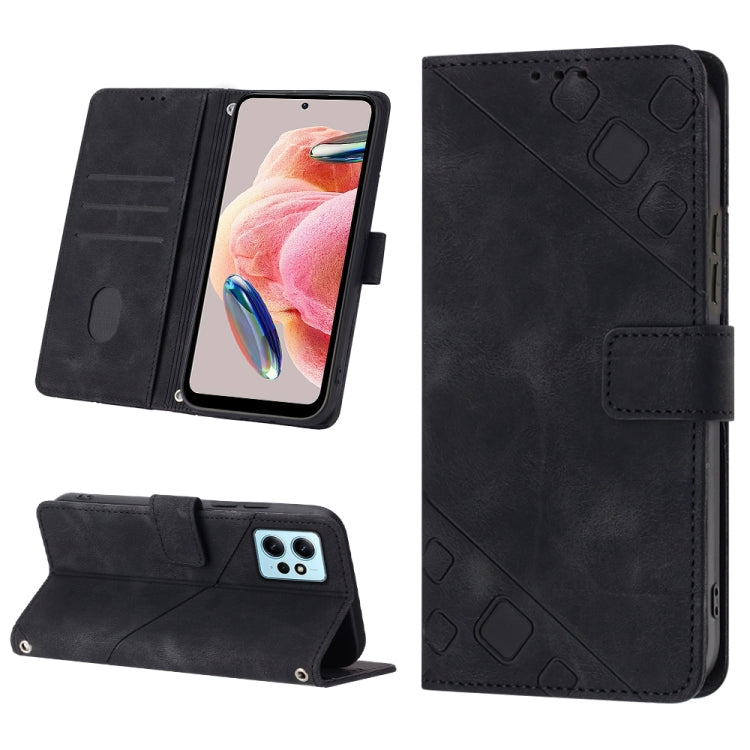 Skin-feel Embossed Leather Phone Case, For Realme C30s, For Xiaomi Redmi Note 12 4G Global, For Samsung Galaxy Note8, For Samsung Galaxy Note9, For Samsung Galaxy Note10 Pro / Note10 Pro 5G / Note10+, For Samsung Galaxy Note10 / Note10 5G              ...