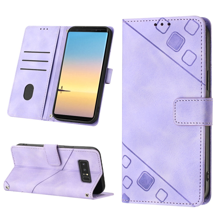 Skin-feel Embossed Leather Phone Case, For Realme C30s, For Xiaomi Redmi Note 12 4G Global, For Samsung Galaxy Note8, For Samsung Galaxy Note9, For Samsung Galaxy Note10 Pro / Note10 Pro 5G / Note10+, For Samsung Galaxy Note10 / Note10 5G              ...