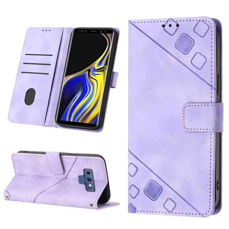 Skin-feel Embossed Leather Phone Case, For Realme C30s, For Xiaomi Redmi Note 12 4G Global, For Samsung Galaxy Note8, For Samsung Galaxy Note9, For Samsung Galaxy Note10 Pro / Note10 Pro 5G / Note10+, For Samsung Galaxy Note10 / Note10 5G              ...
