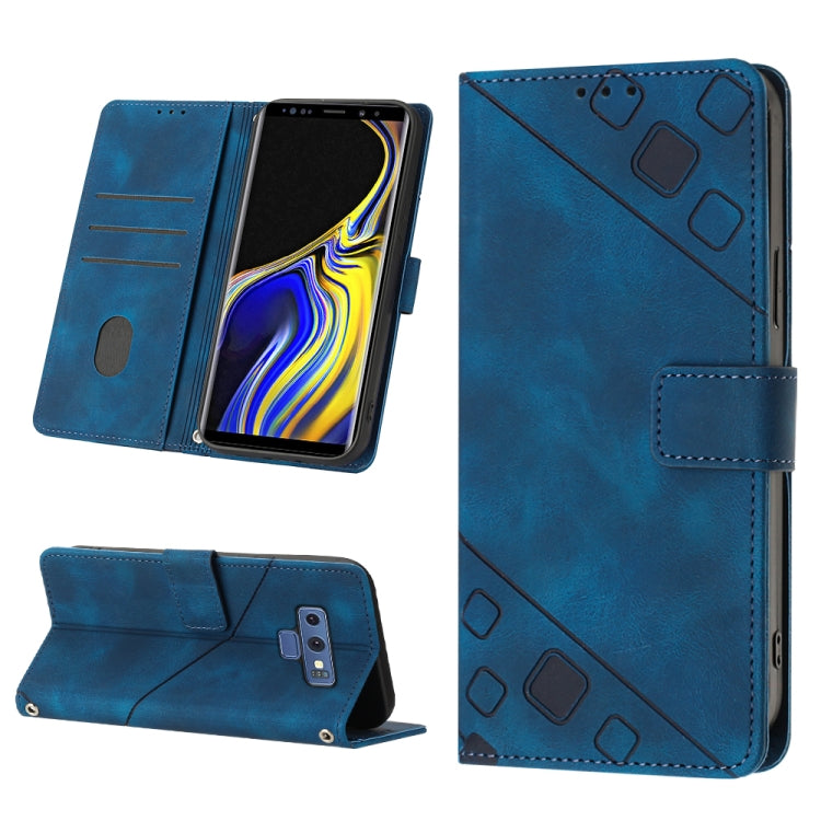 Skin-feel Embossed Leather Phone Case, For Realme C30s, For Xiaomi Redmi Note 12 4G Global, For Samsung Galaxy Note8, For Samsung Galaxy Note9, For Samsung Galaxy Note10 Pro / Note10 Pro 5G / Note10+, For Samsung Galaxy Note10 / Note10 5G              ...