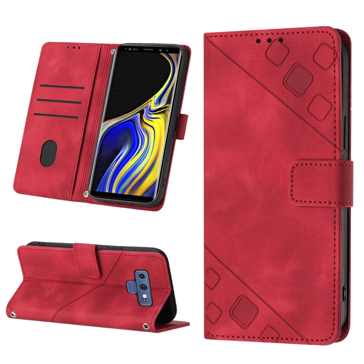 Skin-feel Embossed Leather Phone Case, For Realme C30s, For Xiaomi Redmi Note 12 4G Global, For Samsung Galaxy Note8, For Samsung Galaxy Note9, For Samsung Galaxy Note10 Pro / Note10 Pro 5G / Note10+, For Samsung Galaxy Note10 / Note10 5G              ...