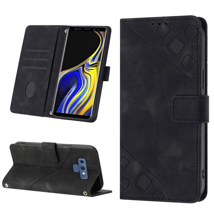 Skin-feel Embossed Leather Phone Case, For Realme C30s, For Xiaomi Redmi Note 12 4G Global, For Samsung Galaxy Note8, For Samsung Galaxy Note9, For Samsung Galaxy Note10 Pro / Note10 Pro 5G / Note10+, For Samsung Galaxy Note10 / Note10 5G              ...