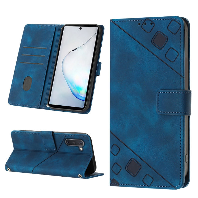 Skin-feel Embossed Leather Phone Case, For Realme C30s, For Xiaomi Redmi Note 12 4G Global, For Samsung Galaxy Note8, For Samsung Galaxy Note9, For Samsung Galaxy Note10 Pro / Note10 Pro 5G / Note10+, For Samsung Galaxy Note10 / Note10 5G              ...