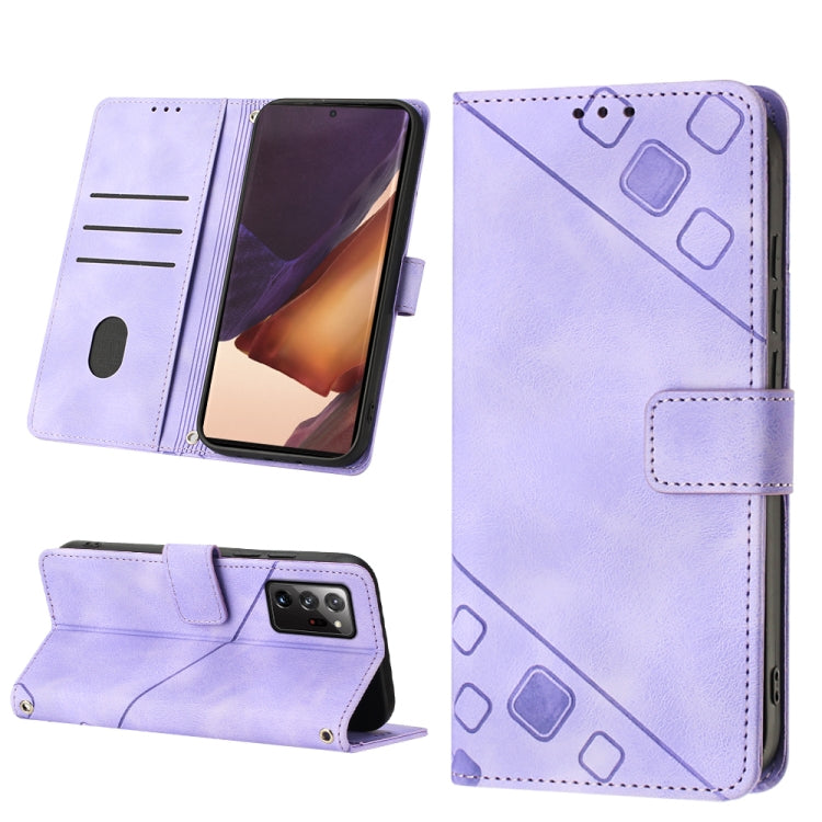 Skin-feel Embossed Leather Phone Case, For Realme C30s, For Xiaomi Redmi Note 12 4G Global, For Samsung Galaxy Note8, For Samsung Galaxy Note9, For Samsung Galaxy Note10 Pro / Note10 Pro 5G / Note10+, For Samsung Galaxy Note10 / Note10 5G              ...