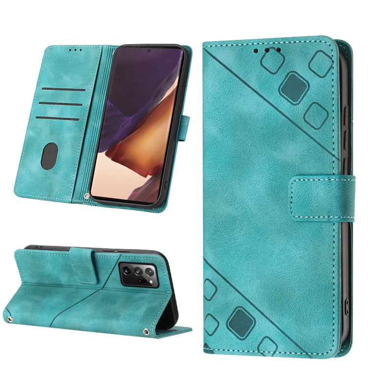 Skin-feel Embossed Leather Phone Case, For Realme C30s, For Xiaomi Redmi Note 12 4G Global, For Samsung Galaxy Note8, For Samsung Galaxy Note9, For Samsung Galaxy Note10 Pro / Note10 Pro 5G / Note10+, For Samsung Galaxy Note10 / Note10 5G              ...