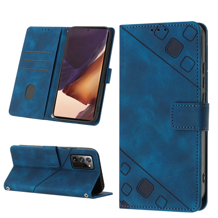 Skin-feel Embossed Leather Phone Case, For Realme C30s, For Xiaomi Redmi Note 12 4G Global, For Samsung Galaxy Note8, For Samsung Galaxy Note9, For Samsung Galaxy Note10 Pro / Note10 Pro 5G / Note10+, For Samsung Galaxy Note10 / Note10 5G              ...