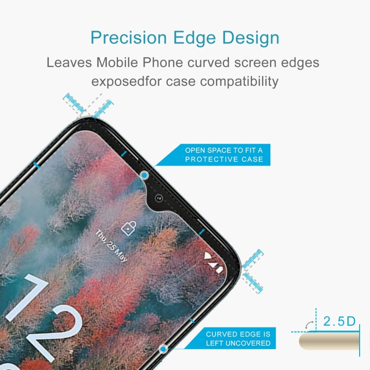 10pcs 0.26mm 9H 2.5D Tempered Glass Film, For Nokia C12 (10 PCS), For Nokia C12 Plus (10 PCS)