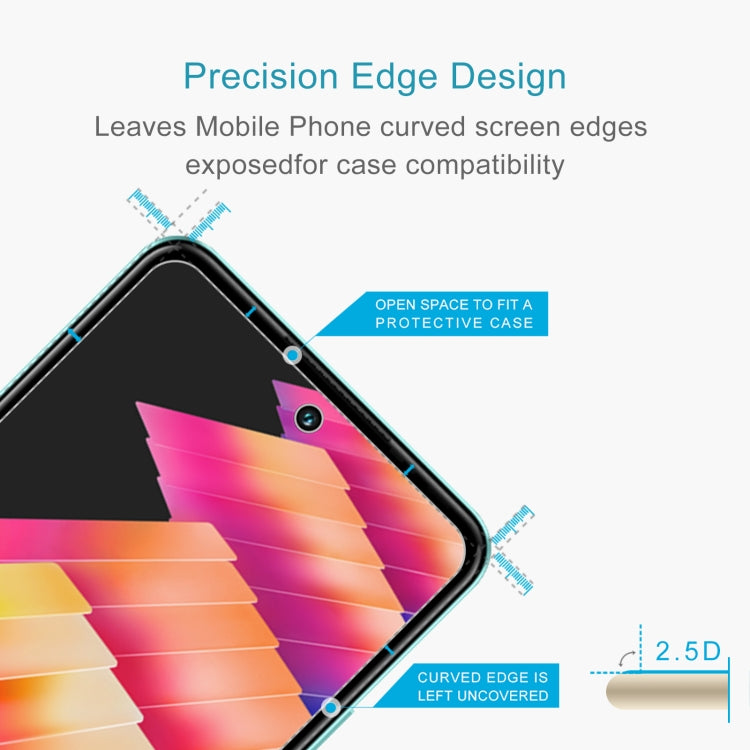 10pcs 0.26mm 9H 2.5D Tempered Glass Film, For Infinix Hot 30 (10 PCS), For Infinix Hot 30i (10 PCS)