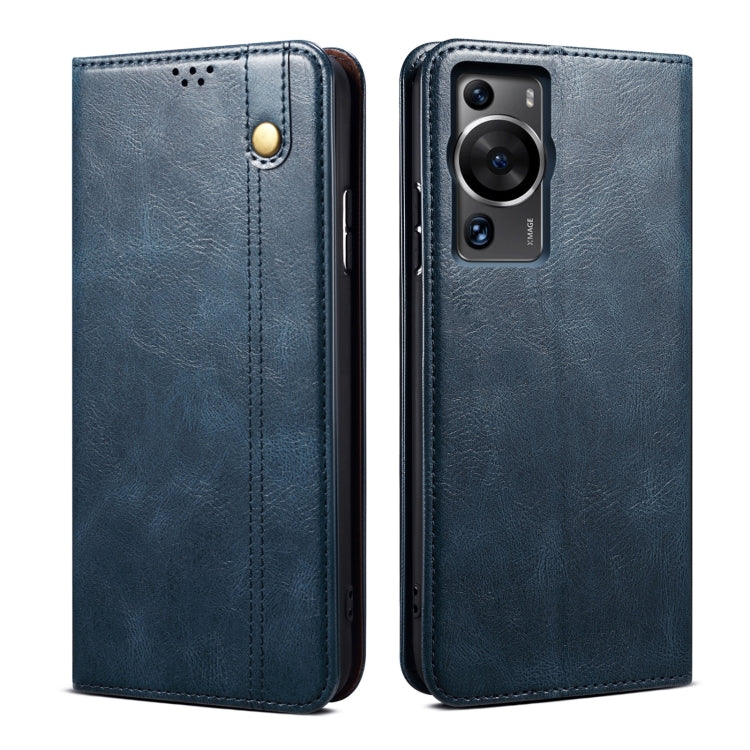 Oil Wax Crazy Horse Texture Leather Phone Case, For Honor Magic5, For Honor Magic5 Pro, For Huawei P60/P60 Pro