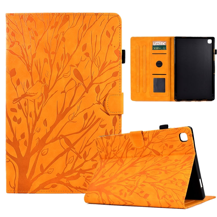 Fortune Tree Pressure Flower PU Tablet Case with Wake-up / Sleep Function, For iPad 10.2 2019 2020 / iPad 10.5 2017 2019, For iPad 10.9 2022 / 2025, For iPad Air / Air 2 / 9.7 2017 2018, For iPad Pro 11 / Air 4 10.9 2020 / Air 5 10.9                   ...