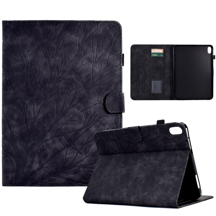 Fortune Tree Pressure Flower PU Tablet Case with Wake-up / Sleep Function, For iPad 10.2 2019 2020 / iPad 10.5 2017 2019, For iPad 10.9 2022 / 2025, For iPad Air / Air 2 / 9.7 2017 2018, For iPad Pro 11 / Air 4 10.9 2020 / Air 5 10.9                   ...