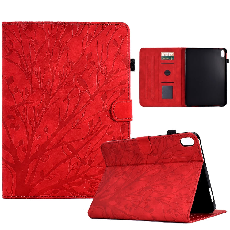 Fortune Tree Pressure Flower PU Tablet Case with Wake-up / Sleep Function, For Lenovo Tab M9, For Lenovo Tab M10 Gen 3, For Lenovo M10 Plus, For Lenovo Tab M10 Plus 3rd Gen, For Lenovo Tab P11 Gen 2, For Lenovo Tab P11 J606F, For Lenovo Tab P11 Pro Gen...