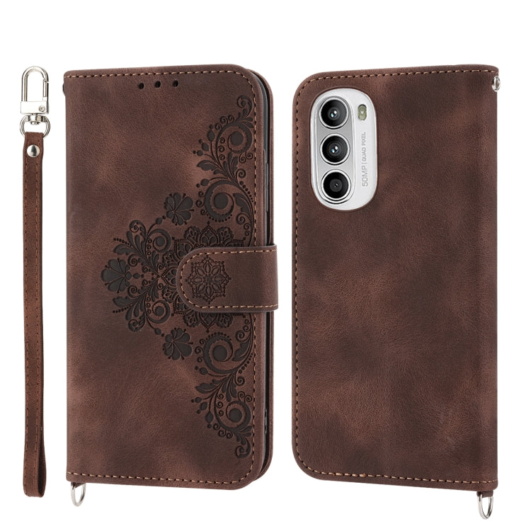 Skin-feel Flowers Embossed Wallet Leather Phone Case, For OPPO A1 Pro, For OPPO Reno9 5G/Reno9 Pro 5G, For OPPO Reno8 4G Global, For OPPO Reno8 T 4G Global, For Samsung Galaxy A24 4G Global, For Samsung Galaxy M14 5G Global, For Sony Xperia 1 V 5G     ...