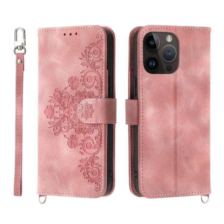 Skin-feel Flowers Embossed Wallet Leather Phone Case, For OPPO A1 Pro, For OPPO Reno9 5G/Reno9 Pro 5G, For OPPO Reno8 4G Global, For OPPO Reno8 T 4G Global, For Samsung Galaxy A24 4G Global, For Samsung Galaxy M14 5G Global, For Sony Xperia 1 V 5G     ...