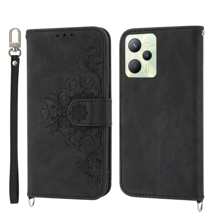 Skin-feel Flowers Embossed Wallet Leather Phone Case, For OPPO A1 Pro, For OPPO Reno9 5G/Reno9 Pro 5G, For OPPO Reno8 4G Global, For OPPO Reno8 T 4G Global, For Samsung Galaxy A24 4G Global, For Samsung Galaxy M14 5G Global, For Sony Xperia 1 V 5G     ...