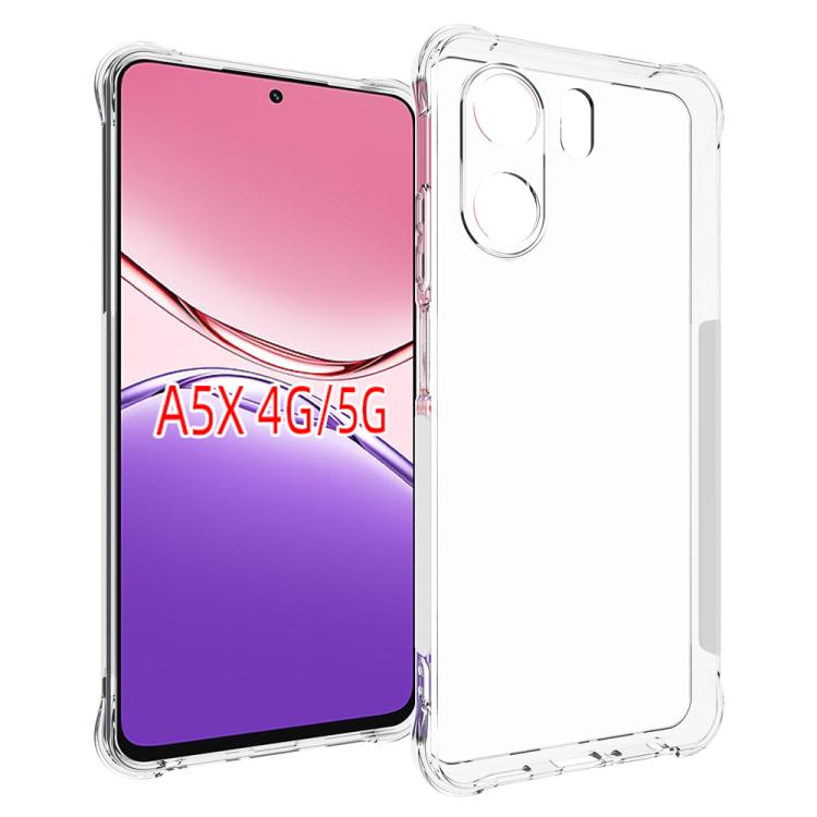 Shockproof Non-slip Thickening TPU Phone Case, For OPPO Reno16 Pro 5G Global, For OPPO Reno16 5G Global, For OPPO A6s 5G / A6 5G / A6 4G Global, For OPPO Reno15 F 5G, For OPPO A6x 4G / 5G, For OPPO Reno15 Pro 5G Global, For OPPO Reno15 5G Global       ...