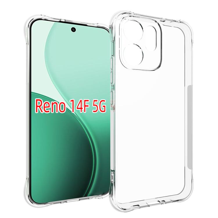 Shockproof Non-slip Thickening TPU Phone Case, For OPPO Reno16 Pro 5G Global, For OPPO Reno16 5G Global, For OPPO A6s 5G / A6 5G / A6 4G Global, For OPPO Reno15 F 5G, For OPPO A6x 4G / 5G, For OPPO Reno15 Pro 5G Global, For OPPO Reno15 5G Global       ...
