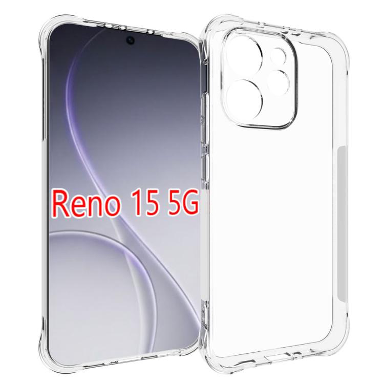 Shockproof Non-slip Thickening TPU Phone Case, For OPPO Reno16 Pro 5G Global, For OPPO Reno16 5G Global, For OPPO A6s 5G / A6 5G / A6 4G Global, For OPPO Reno15 F 5G, For OPPO A6x 4G / 5G, For OPPO Reno15 Pro 5G Global, For OPPO Reno15 5G Global       ...