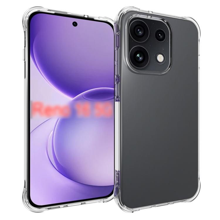 Shockproof Non-slip Thickening TPU Phone Case, For OPPO Find X10 5G, For OPPO Reno16 Pro 5G Global, For OPPO Reno16 5G Global, For OPPO A6s 5G / A6 5G / A6 4G Global, For OPPO Reno15 F 5G, For OPPO A6x 4G / 5G, For OPPO Reno15 Pro 5G Global            ...