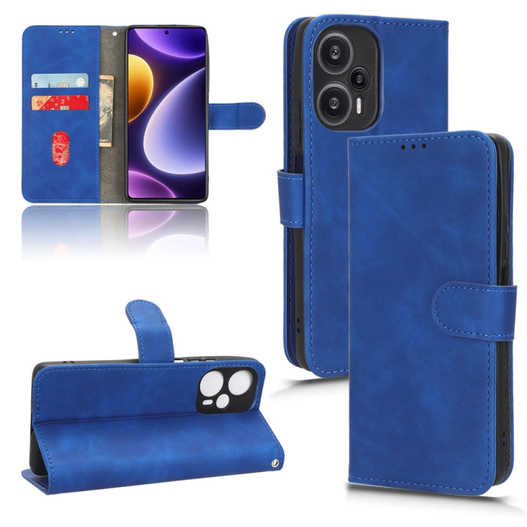 Skin Feel Magnetic Flip Leather Phone Case, For Xiaomi Redmi Note 12 Turbo, For Nokia G22, For OnePlus Nord CE 3, For ZTE nubia Z50 Ultra