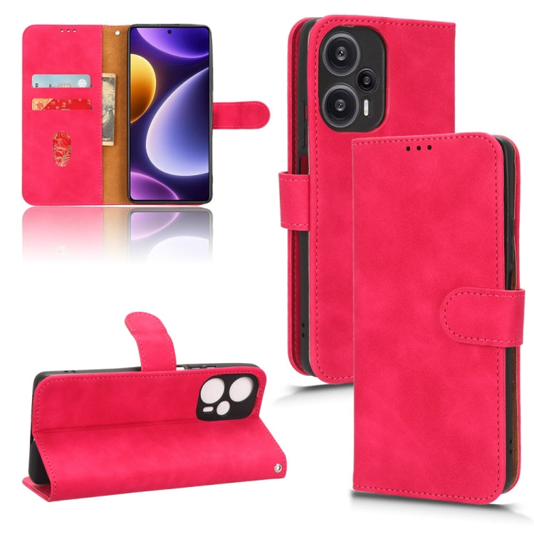 Skin Feel Magnetic Flip Leather Phone Case, For Xiaomi Redmi Note 12 Turbo, For Nokia G22, For OnePlus Nord CE 3, For ZTE nubia Z50 Ultra