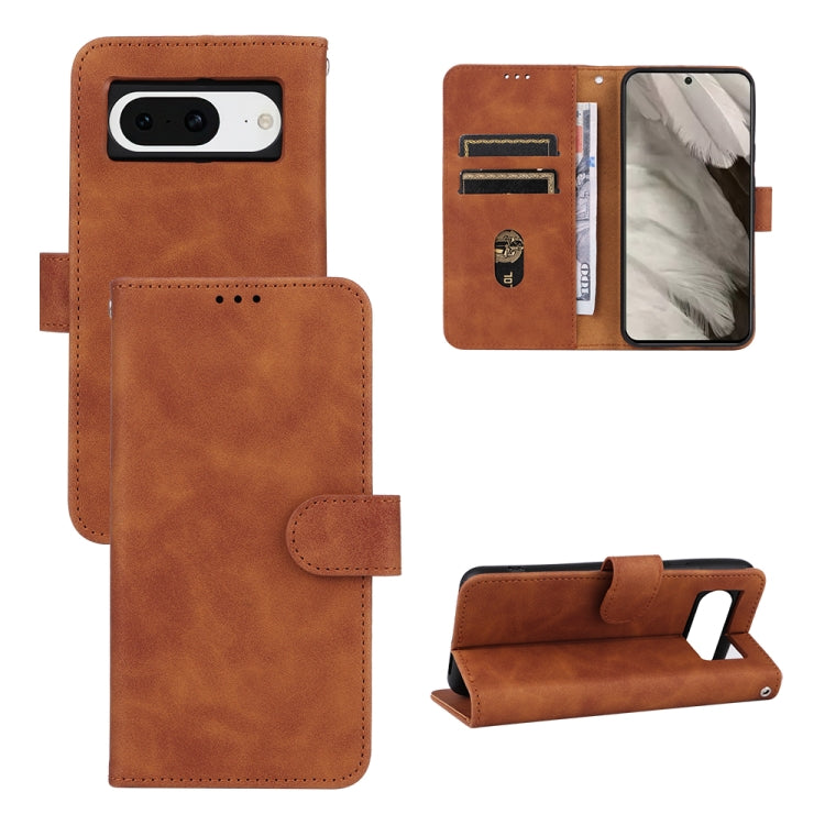 Skin Feel Magnetic Flip Leather Phone Case, For Google Pixel 8, For Google Pixel 8 Pro, For Huawei Enjoy 60, For Huawei P60 Art, For Huawei P60 / P60 Pro, For vivo iQOO Z7