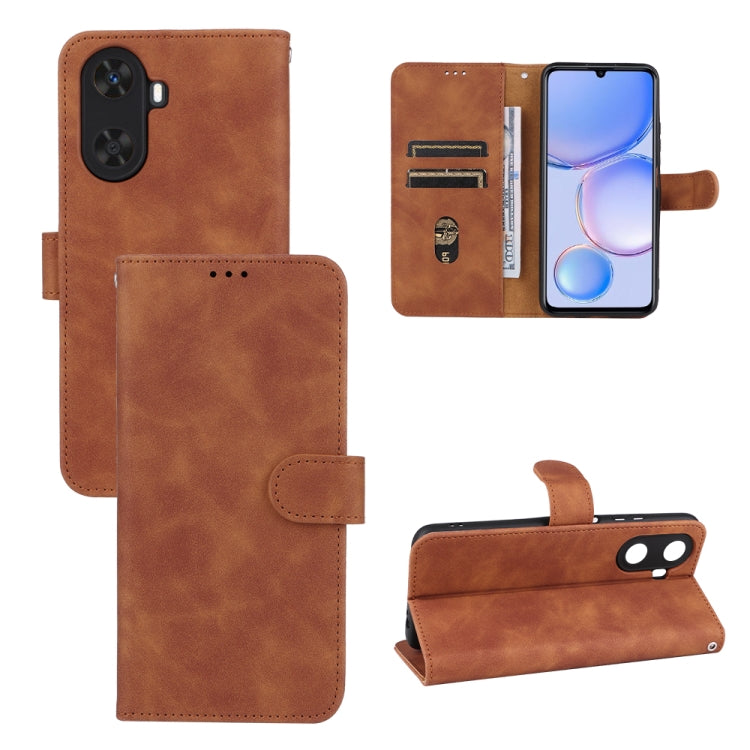 Skin Feel Magnetic Flip Leather Phone Case, For Google Pixel 8, For Google Pixel 8 Pro, For Huawei Enjoy 60, For Huawei P60 Art, For Huawei P60 / P60 Pro, For vivo iQOO Z7
