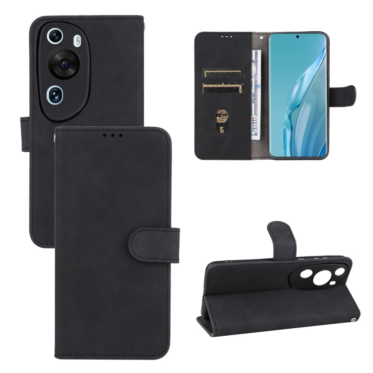 Skin Feel Magnetic Flip Leather Phone Case, For Google Pixel 8, For Google Pixel 8 Pro, For Huawei Enjoy 60, For Huawei P60 Art, For Huawei P60 / P60 Pro, For vivo iQOO Z7