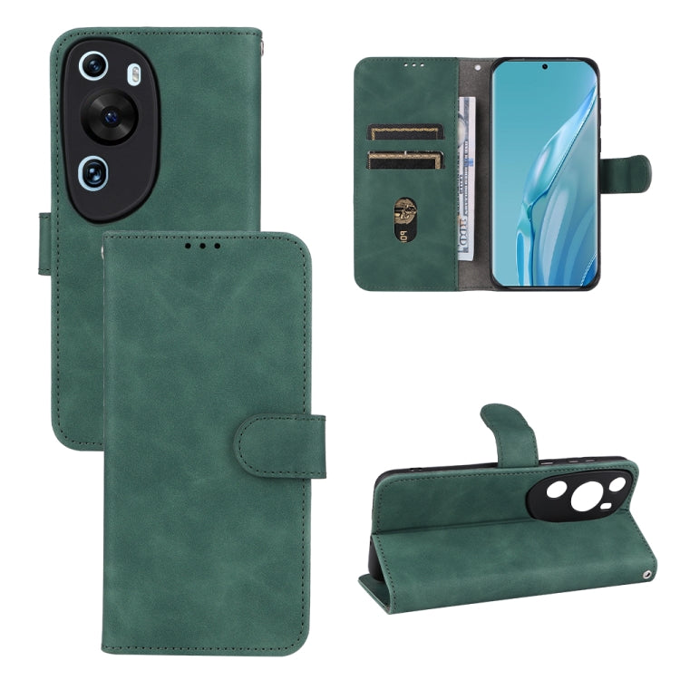 Skin Feel Magnetic Flip Leather Phone Case, For Google Pixel 8, For Google Pixel 8 Pro, For Huawei Enjoy 60, For Huawei P60 Art, For Huawei P60 / P60 Pro, For vivo iQOO Z7