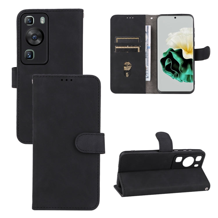 Skin Feel Magnetic Flip Leather Phone Case, For Google Pixel 8, For Google Pixel 8 Pro, For Huawei Enjoy 60, For Huawei P60 Art, For Huawei P60 / P60 Pro, For vivo iQOO Z7