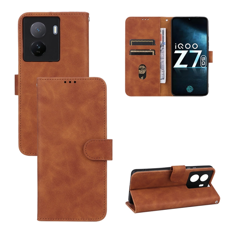 Skin Feel Magnetic Flip Leather Phone Case, For Google Pixel 8, For Google Pixel 8 Pro, For Huawei Enjoy 60, For Huawei P60 Art, For Huawei P60 / P60 Pro, For vivo iQOO Z7