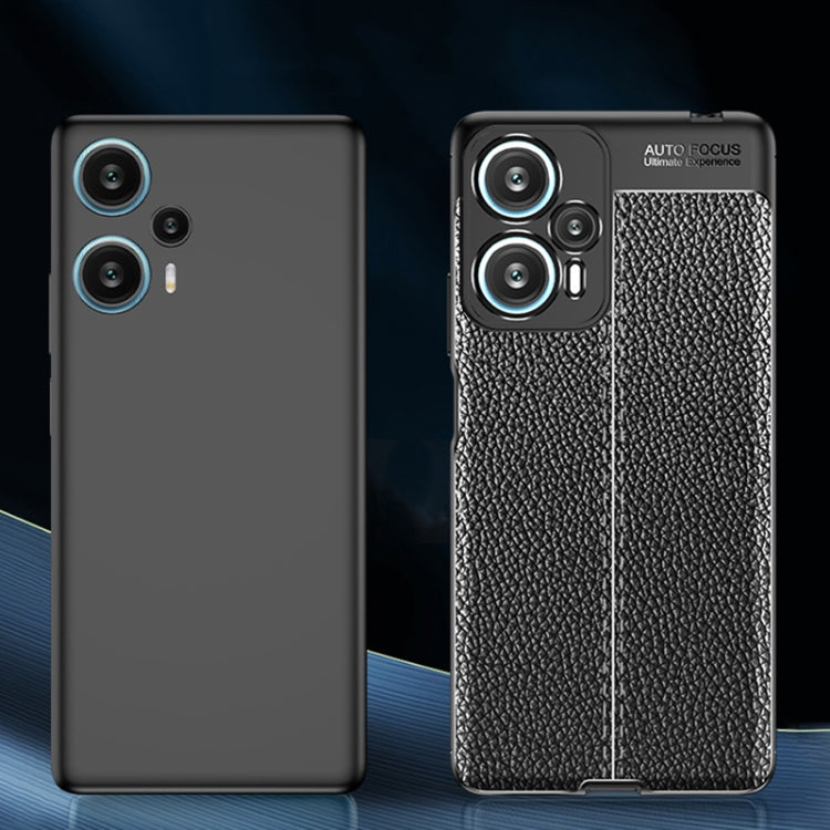 Litchi Texture Shockproof TPU Phone Case, For Xiaomi Redmi Note 12 Turbo, For Samsung Galaxy M14