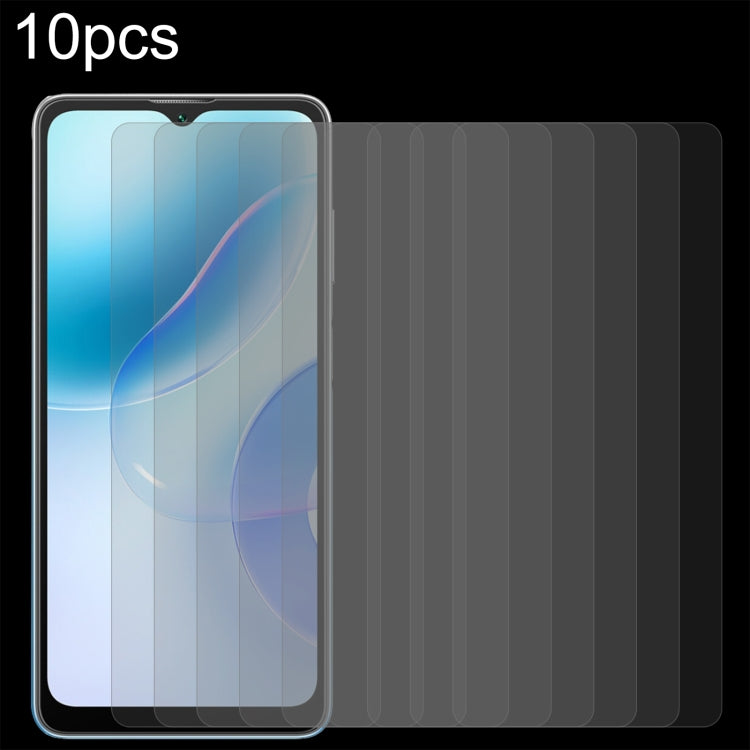 10pcs 0.26mm 9H 2.5D Tempered Glass Film, For Doogee N50 (10 PCS), For Blackview A53 (10 PCS), For Blackview Oscal C30 (10 PCS), For ZTE Axon 50 Ultra (10 PCS)