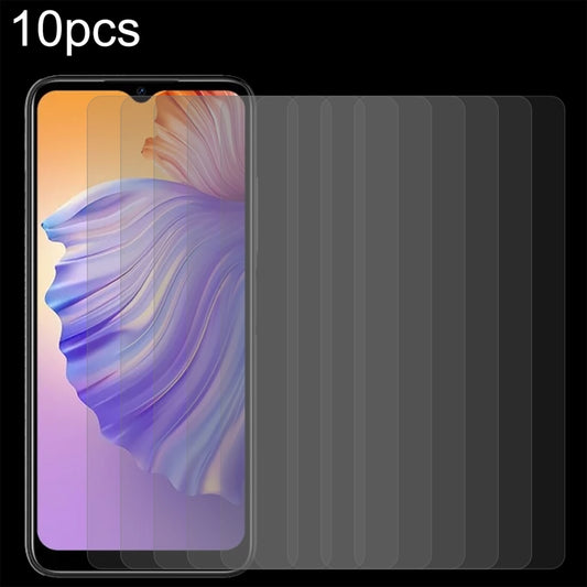 10pcs 0.26mm 9H 2.5D Tempered Glass Film, For Doogee N50 (10 PCS), For Blackview A53 (10 PCS), For Blackview Oscal C30 (10 PCS), For ZTE Axon 50 Ultra (10 PCS)